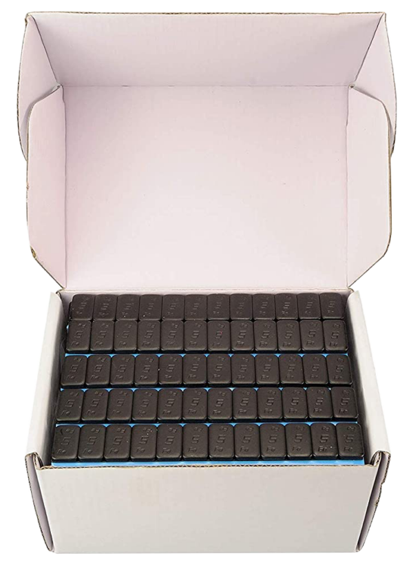 PESI ADESIVI SILVER/BLACK 5 GR - immagine 2